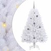 vidaXL &Aacute;rbol de Navidad artificial 150 cm PVC y Acero Blanco