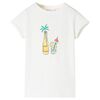 Camiseta infantil color crudo 92