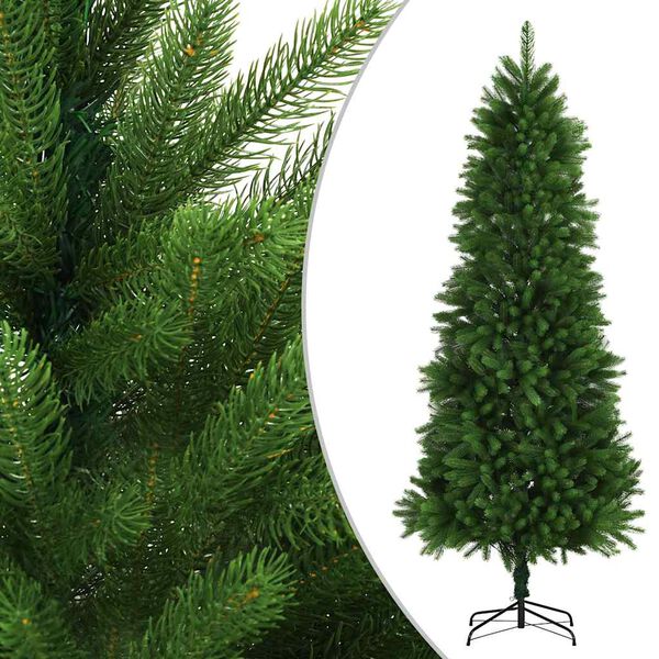 vidaXL &Aacute;rbol de Navidad artificial hojas realistas verde 240 cm