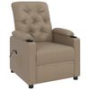 vidaXL Sill&oacute;n elevable cuero sint&eacute;tico color capuchino