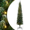 vidaXL &Aacute;rbol de Navidad artificial estrecho 150 LEDs 150 cm