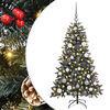 vidaXL &Aacute;rbol de Navidad artificial Verde 120 cm PVC, Pl&aacute;stico y Acero