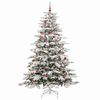 vidaXL &Aacute;rbol de Navidad artificial con ramas articuladas 240 cm