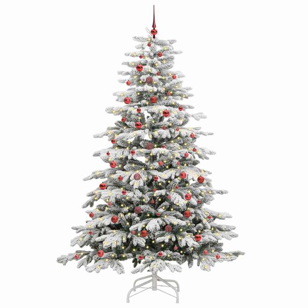 vidaXL &Aacute;rbol de Navidad artificial con ramas articuladas 240 cm