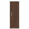 vidaXL Mueble zapatero madera contrachapada roble marr&oacute;n 32x35x92 cm