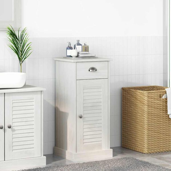 vidaXL Mueble de Cuarto de Ba&ntilde;o con caj&oacute;n VIGO Marr&oacute;n y Marr&oacute;n Miel