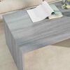 vidaXL Mesa de Caf&eacute; Gris Sonoma 95 x 50 x 34 cm Madera de ingenier&iacute;a