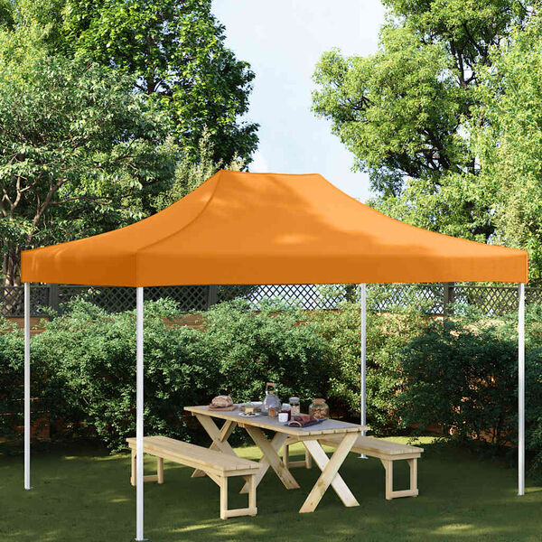 vidaXL Techo de carpa para celebraciones naranja 4x3 m 270 g/m²