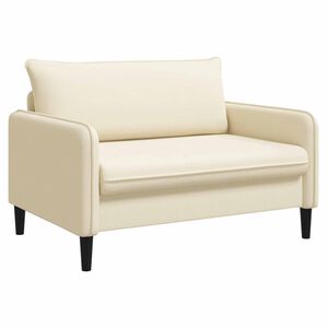 vidaXL Sill&oacute;n XXL Crema Terciopelo