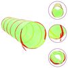 vidaXL T&uacute;nel de juego para ni&ntilde;os poli&eacute;ster verde 175 cm
