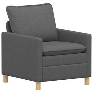 vidaXL Sof&aacute; Gris oscuro 76 x 81 x 87,5 cm Tela