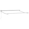 vidaXL Toldo Retr&aacute;ctil El&eacute;ctrico Burdeos 3 x 2 m