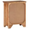 vidaXL Aparador de madera de acacia y madera reciclada 60x33x75 cm