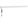 vidaXL Toldo retr&aacute;ctil aluminio y tela amarillo y blanco 4x3 m