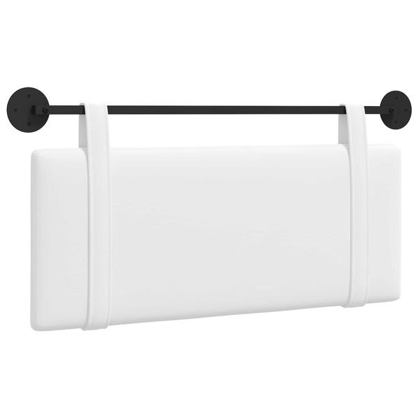 vidaXL Cabecera Colgante Montaje en la pared Liso 110 x 55 x 5 cm tela