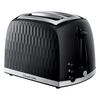Russell Hobbs Tostadora de 2 rebanadas Honeycomb negro