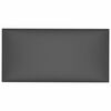 vidaXL Cabecero de Pared 12 pcs Gris 30 x 15 cm tela