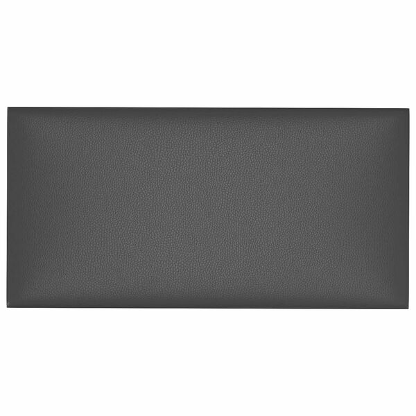 vidaXL Cabecero de Pared 12 pcs Gris 30 x 15 cm tela