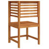 vidaXL Silla de Jardín Marrón 50 x 50 x 91cm Madera maciza de Acacia