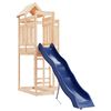 vidaXL Parque infantil de exterior madera maciza de pino