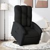 vidaXL Sill&oacute;n el&eacute;ctrico reclinable elevable de tela negro