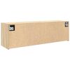 vidaXL Mueble de pared ba&ntilde;o madera ingenier&iacute;a roble sonoma 100x25x30cm