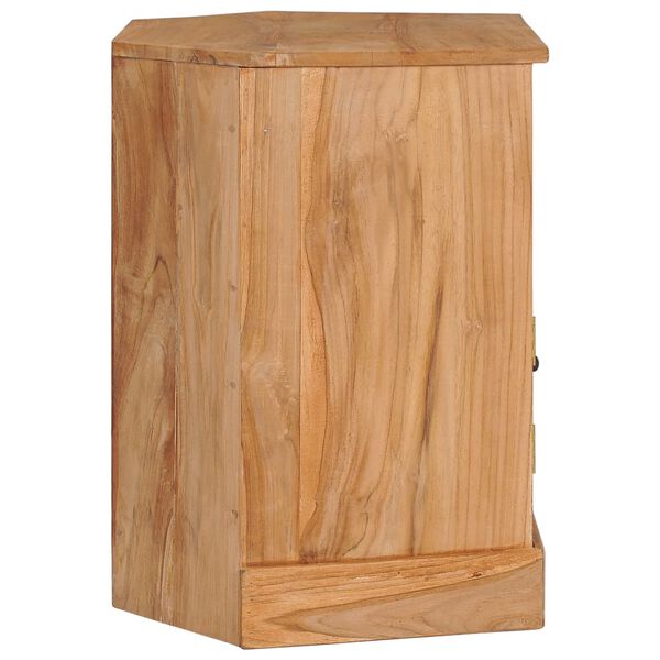 vidaXL Aparador de madera maciza de teca 60x45x60 cm