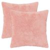 vidaXL Funda de almohada 2 uds. HEERLEN Rosa 40 x 40 cm