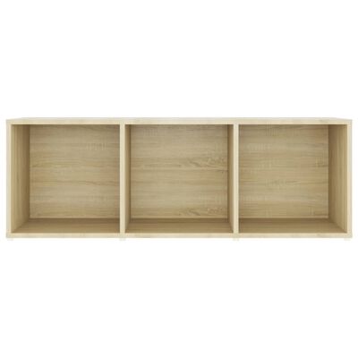 vidaXL Muebles de salón 4 pzas madera ingeniería roble 107x35x37 cm