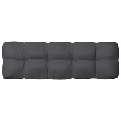 vidaXL Cojines para sofás de palets 5 piezas gris antracita
