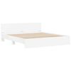 vidaXL Estructura de cama 137 x 190 cm Madera de ingenier&iacute;a