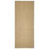 vidaXL Alfombra de sisal para rascador 80x200 cm