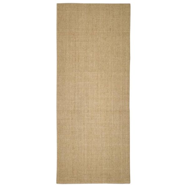 vidaXL Alfombra de sisal para rascador 80x200 cm
