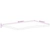 vidaXL Tablero escritorio con curva madera mango rugosa 100x60x2,5 cm