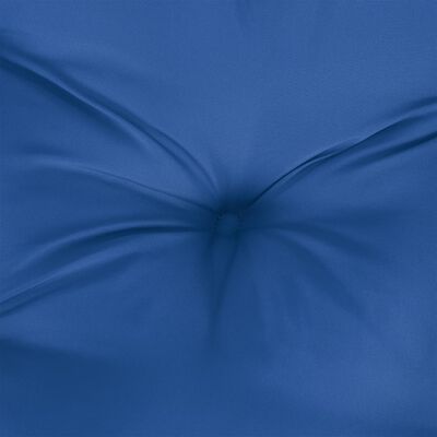 vidaXL Cojín para sofá de palets de tela azul 120x80x12 cm