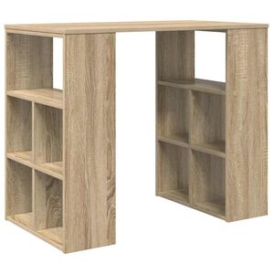 vidaXL Escritorio Roble Sonoma Madera de ingenier&iacute;a 90 x 50 x 75 cm