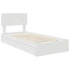 vidaXL Cama con almacenamiento 90 x 200 cm Madera de ingenier&iacute;a