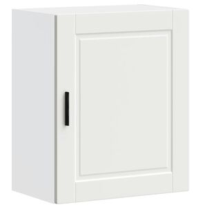 vidaXL Armario de pared para cocina Porto madera de ingenier&iacute;a blanca