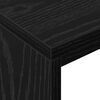 vidaXL Escritorio Roble Negro 109 x 50 x 78 cm Madera de ingenier&iacute;a