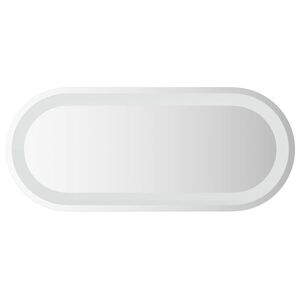 vidaXL Espejo de ba&ntilde;o LED Transparente 70 x 30 cm vidrio templado