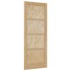 vidaXL Puerta Interior ORKDAL Marrón 83 x 211 cm Madera contrachapada