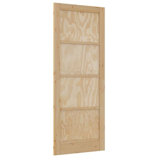 vidaXL Puerta Interior ORKDAL Marrón 83 x 211 cm Madera contrachapada