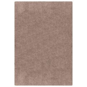 vidaXL Alfombra Shaggy Antideslizante Marr&oacute;n 80 x 150 cm PP