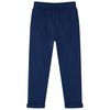 Pantalones infantiles con cordón azul marino 128
