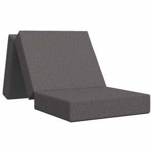 vidaXL Sof&aacute; Cama Plegable 75 x 63 x 45 cm Gris Claro