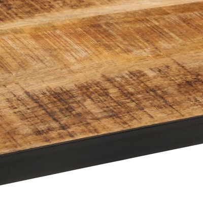 vidaXL Mesa de comedor madera maciza de mango 110x110x76 cm