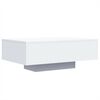 vidaXL Mesa de centro con luces LED blanco 85x55x31 cm