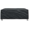 vidaXL Funda para muebles Liso Negro 200 x 190 x 85 cm 420D