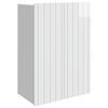 vidaXL Armario de pared Blanco Brillante 66 x 34,5 x 92 cm