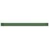 vidaXL Jardinera arriate acero galvanizado verde 544x100x36 cm